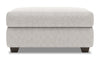 Sofa Lab The Trunk Ottoman - Luxury Silver