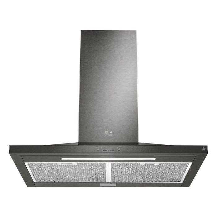 LG STUDIO 30\" Wall-Mount Chimney Hood - LSHD3089BD