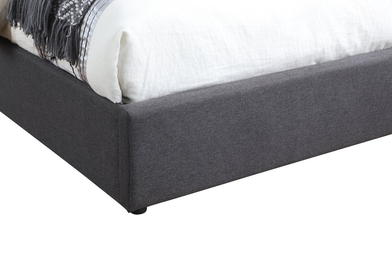Jace Storage Queen Bed - Grey