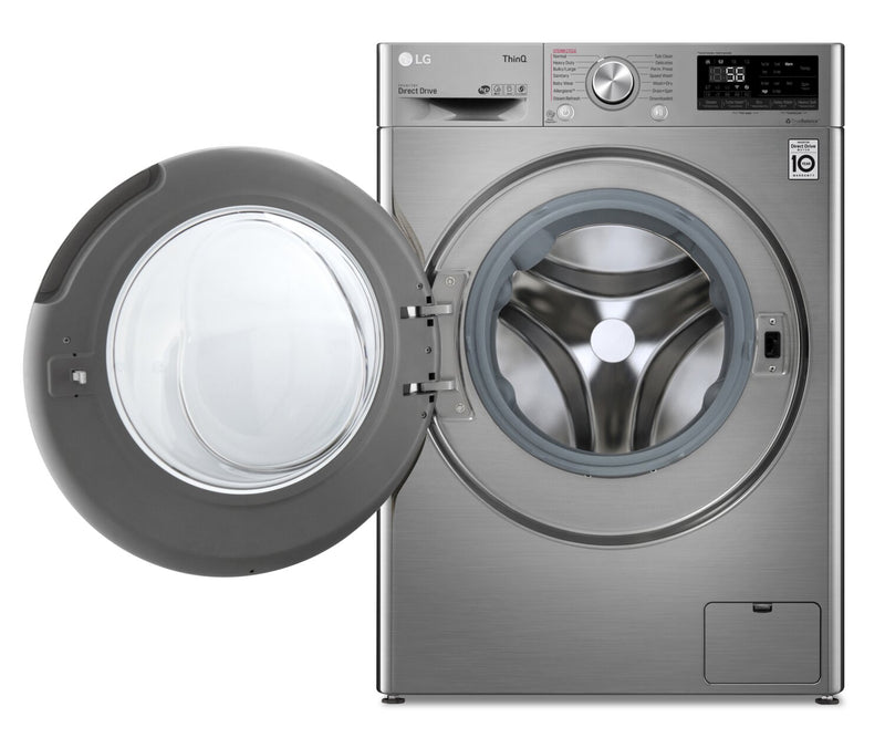 LG 2.6 Cu. Ft. All-In-One Front-Load Washer and Dryer - WM3555HVA