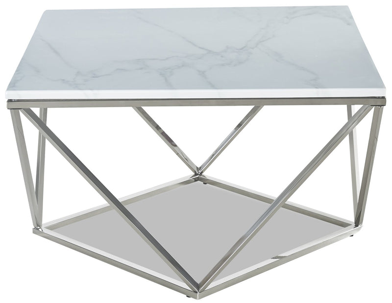 Amanda Coffee Table - Marble Carrara