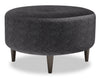 Sofa Lab The Curve Ottoman - Luxury Charcoal