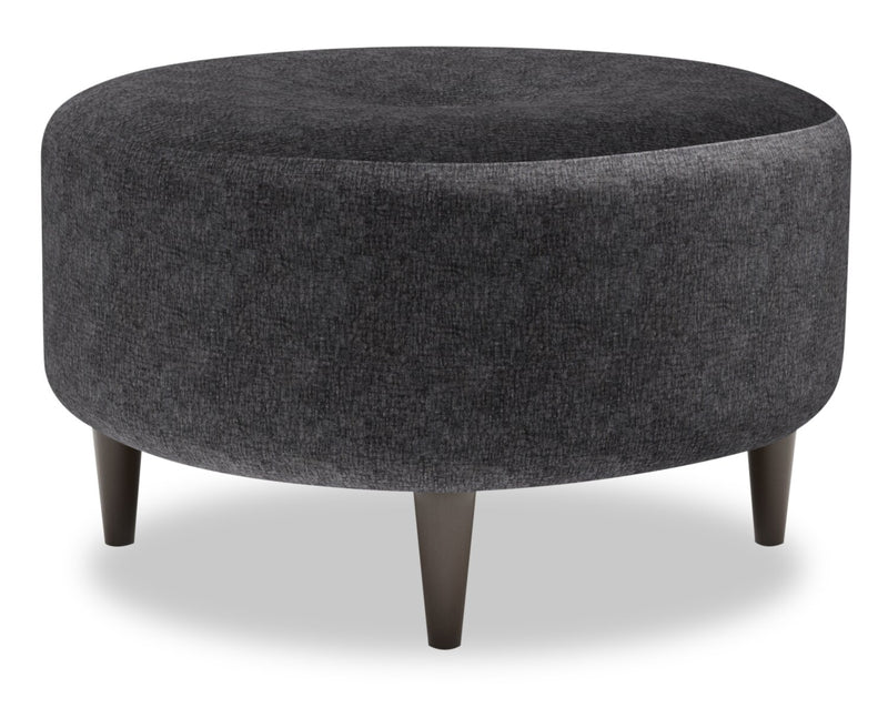 Sofa Lab The Curve Ottoman - Luxury Charcoal
