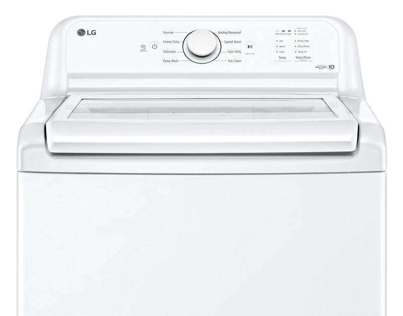 LG 4.8 Cu. Ft. Top-Load Washer with 4-Way Agitator - WT6105CW