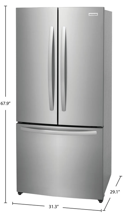 Frigidaire 17.6 Cu. Ft. Counter-Depth French-Door Refrigerator - FRFG1723AV