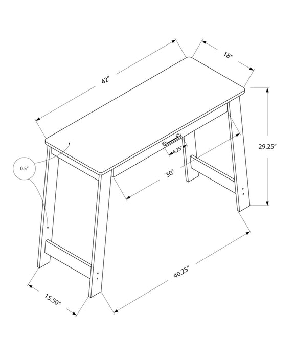 Kristina Desk - Taupe