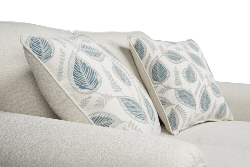 Scarlett Chenille Loveseat - Ecru