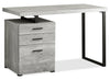 Clayton Reversible Desk - Grey