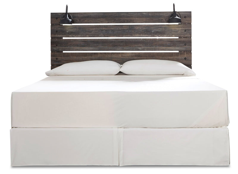 Abby King Headboard - Brown 