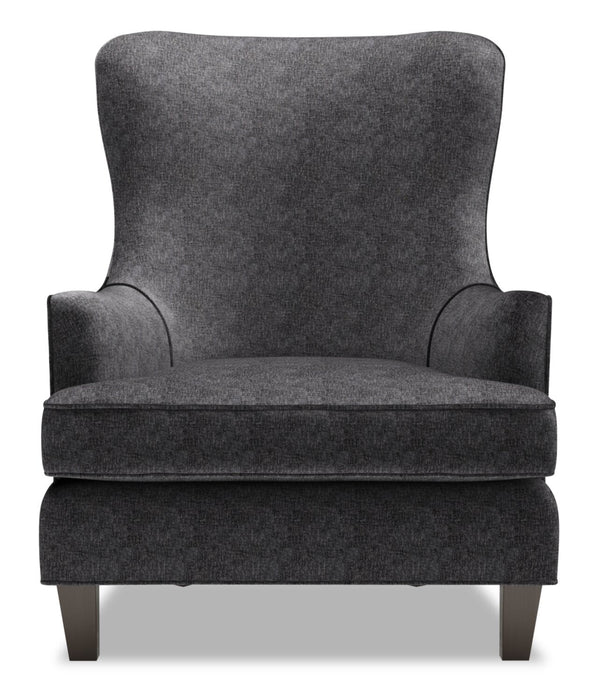 Sofa Lab The Wing Chair - Luxury Charcoal