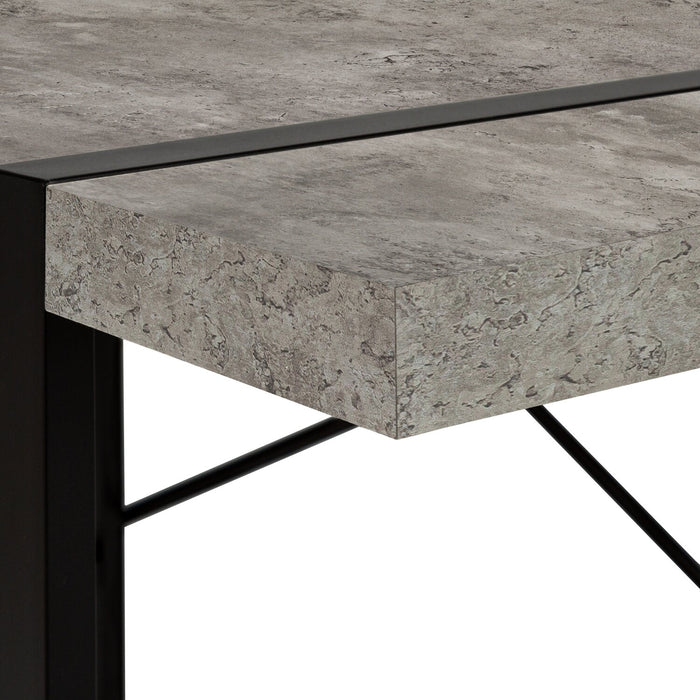 Avery Desk - Grey Concrete-Look  