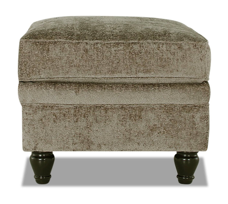 Bellmont Chenille Ottoman - Toffee