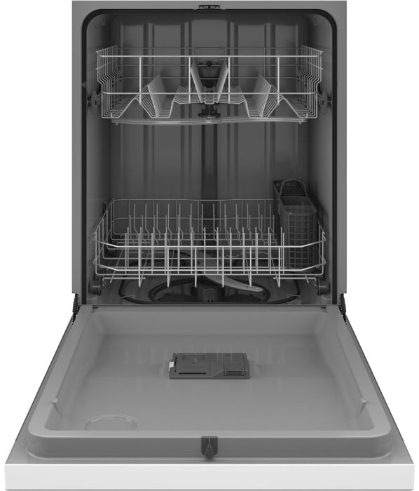 GE 24\" Built-In Dishwasher with Front Controls - GDF510PGRWW