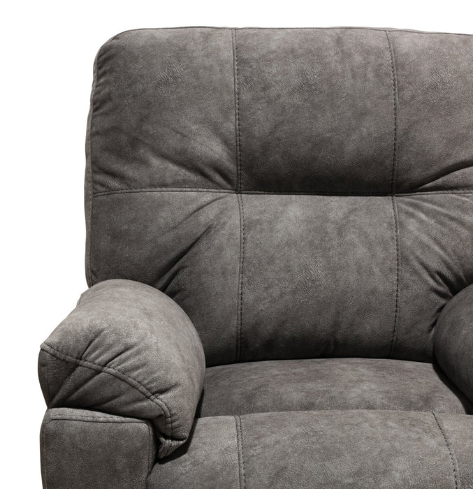 Gybson Polyester Recliner - Grey