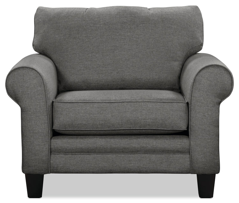 Tula Fabric Chair - Steel