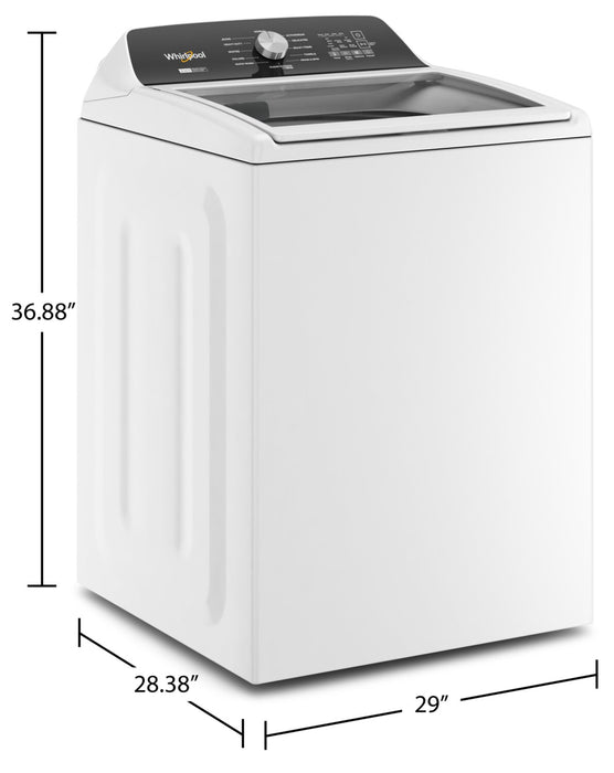 Whirlpool 5.4 / 5.5 Cu. Ft. Top-Load Washer with Removable Agitator - WTW5057LW