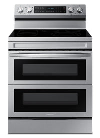 Samsung 6.3 Cu. Ft. Smart Electric Free Standing Range with Air Fry - Stainless Steel - NE63A6751SS/…