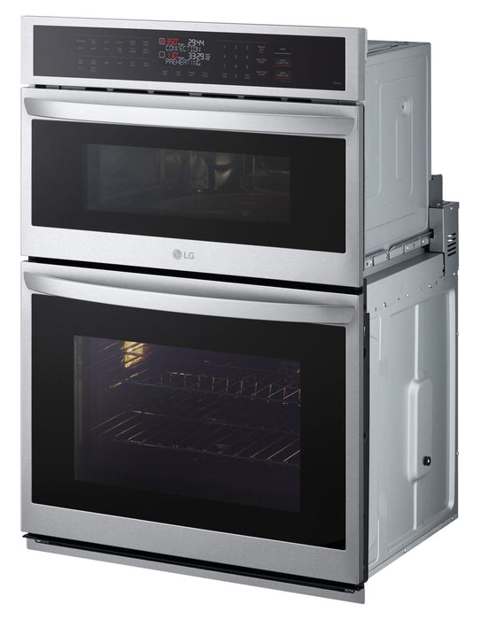 LG 6.4 Cu. Ft. Smart Combination Wall Oven with Convection and Air Fry - WCEP6423F 