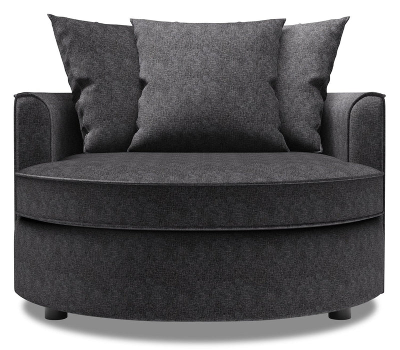 Sofa Lab The Cuddler Chair - Luxury Charcoal