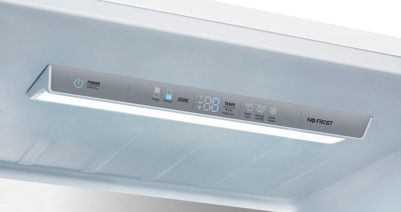 Hisense 14.7 Cu. Ft. Counter-Depth Bottom-Mount Refrigerator - RB15A2CWE