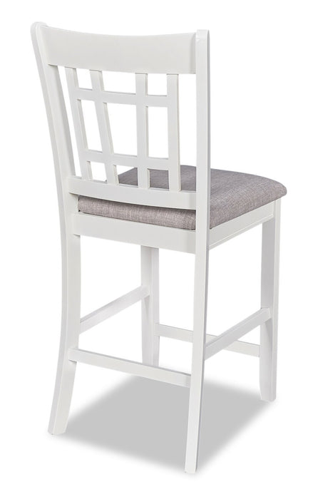 Dena Counter-Height Dining Chair - White
