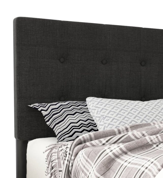 Page Queen Bed - Charcoal