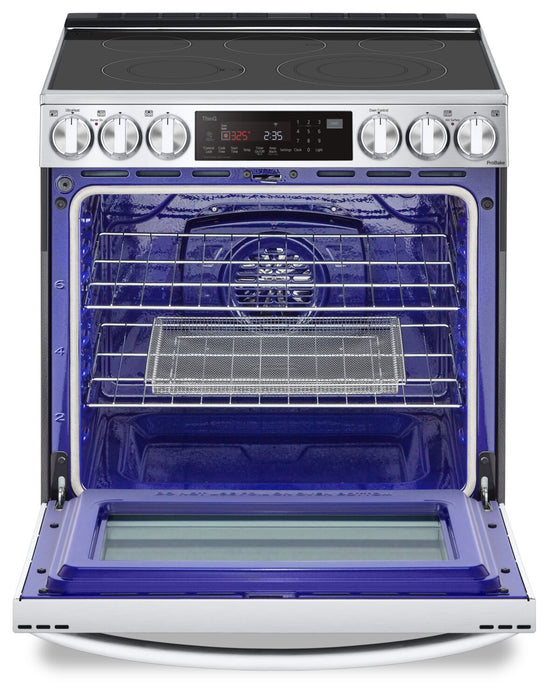 LG 6.3 Cu. Ft. Front-Control Electric Range with Air Fry - LSEL6335F