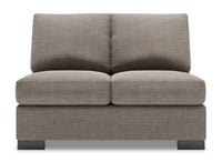 Sofa Lab Track Armless Loveseat - Luna Smoke 