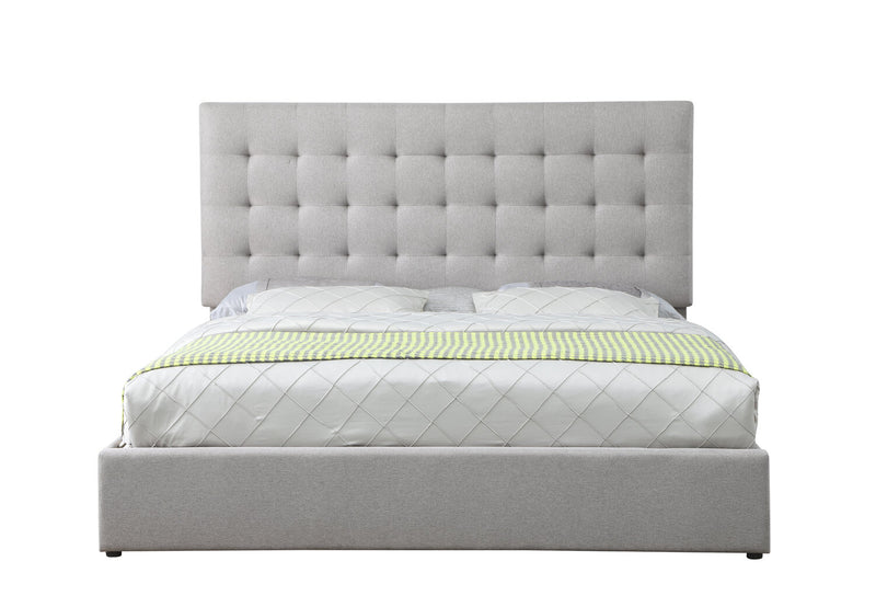 Jace Storage King Bed - Taupe