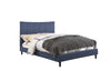 Paseo Queen Platform Bed - Navy