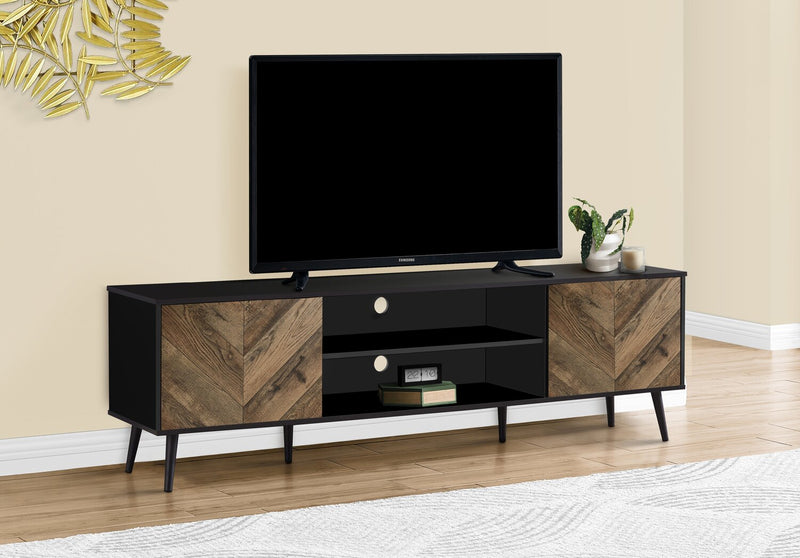 Archer 71\" TV Stand - Black