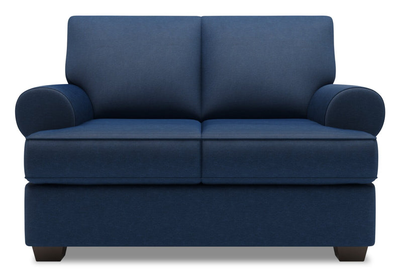 Sofa Lab Roll Loveseat - Pax Navy