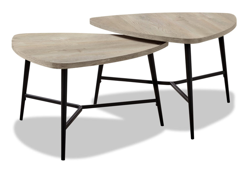 Mason Nesting Coffee Tables - Taupe 