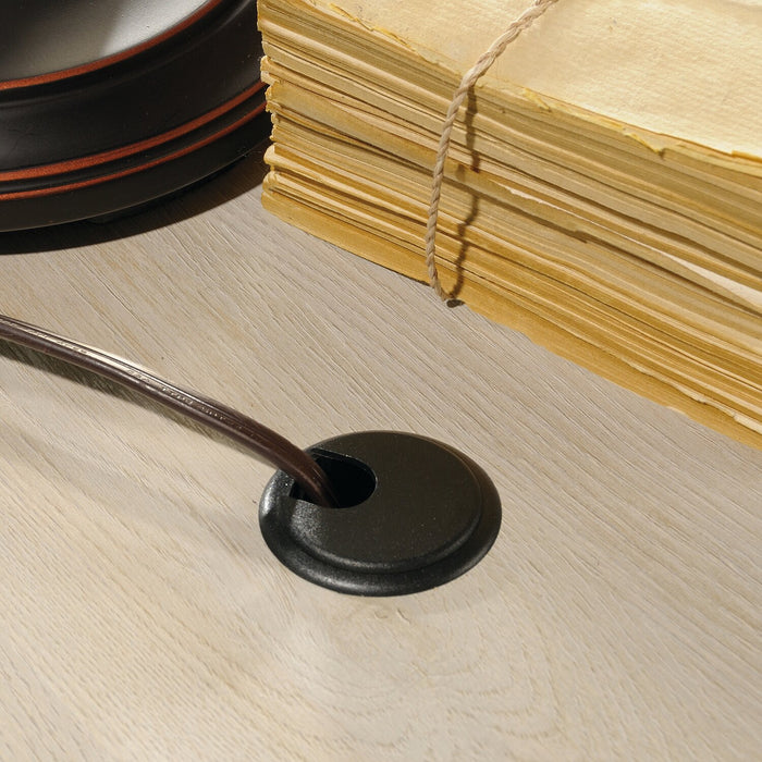 Costa Executive Desk - Chalked Chestnut