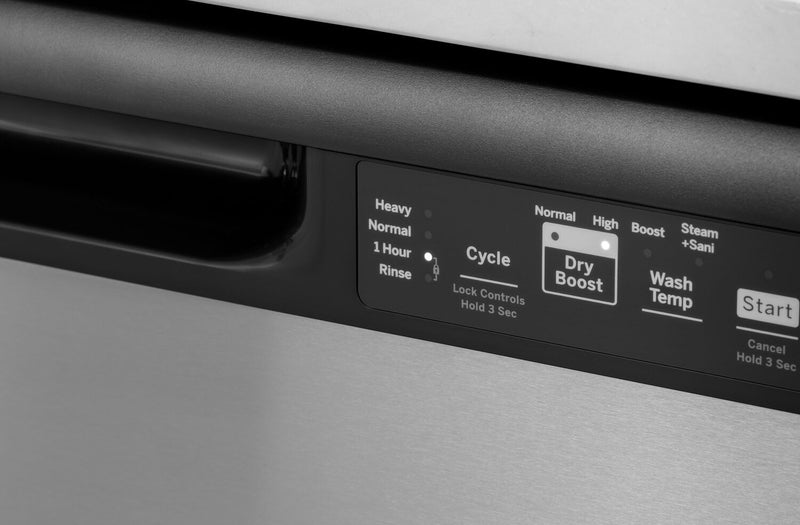 GE 24\" Built-In Dishwasher with Front Controls - GDF510PSRSS