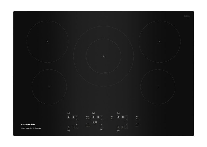 KitchenAid 30\" Sensor Induction Cooktop - KCIG550JBL