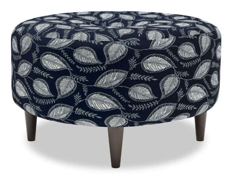 Sofa Lab The Curve Ottoman - Midnight