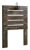 Abby Twin Headboard - Brown 