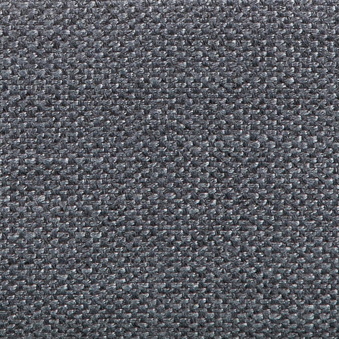 Adel Linen-Look Fabric Accent Chair - Dark Grey