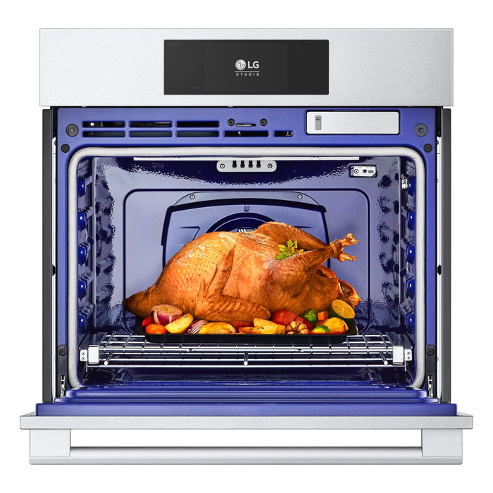 LG STUDIO 4.7 Cu. Ft. InstaView® Single Wall Oven - WSES4728F