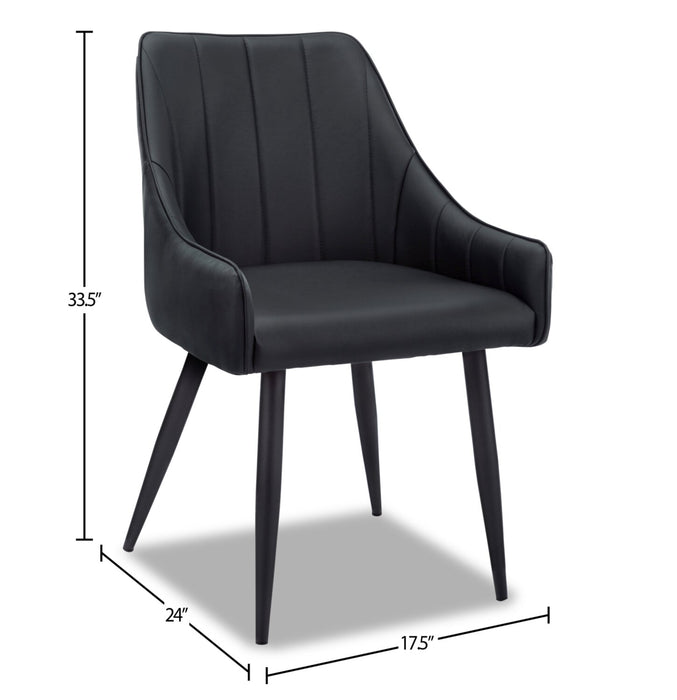 Eliot Dining Chair - Black