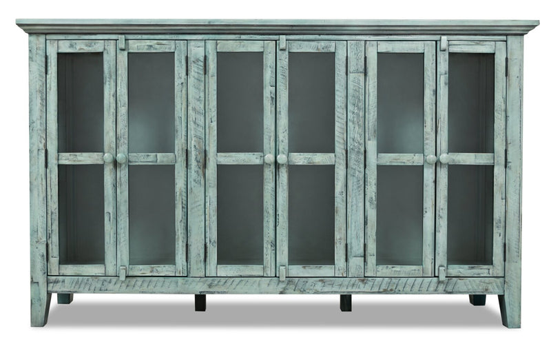 Rocco Large Accent Cabinet - Blue
