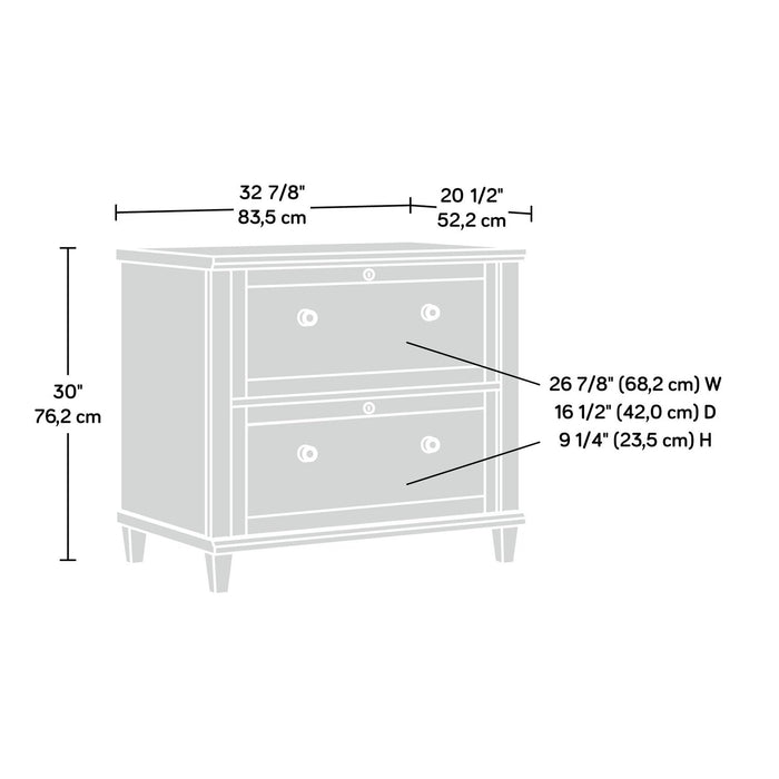 Orson Filing Cabinet - Chalk Oak 