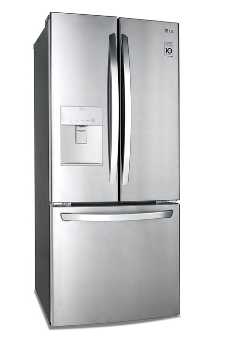 LG 21.8 Cu. Ft. French-Door Refrigerator with Exterior Water Dispenser- LRFWS2200S