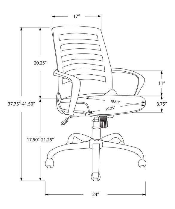 Felton Office Chair - Black 