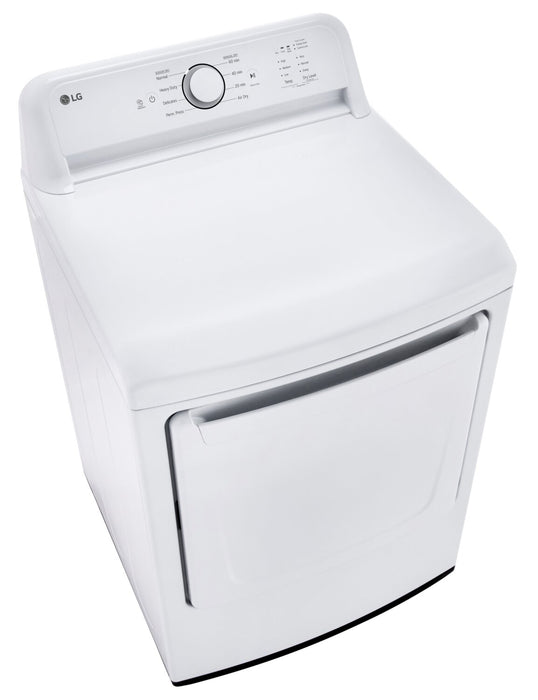 LG 7.3 Cu. Ft. Ultra Large Capacity Electric Dryer with Sensor Dry - DLE6100W