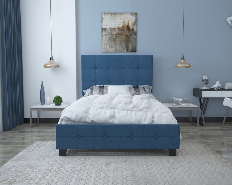 Page Full Bed - Blue