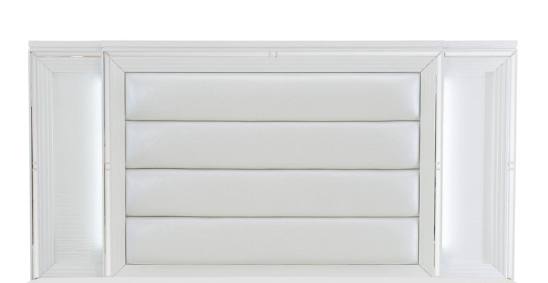 Max Queen Headboard - White