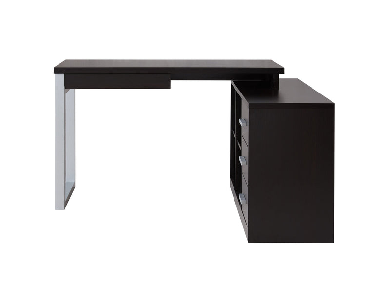 Owen Reversible Corner Desk – Espresso
