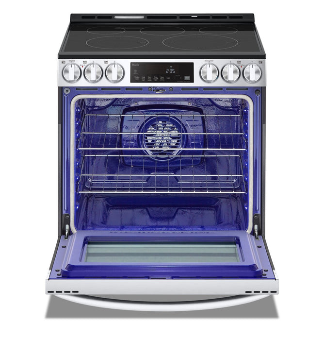 LG 6.3 Cu. Ft. Smart Electric Range with Air Fry - LSEL6333F